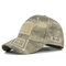 Cappello militare di pesca del bordo della curva del berretto da baseball del retro esercito regolabile unisex del cammuffamento