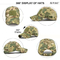 Cappello militare di pesca del bordo della curva del berretto da baseball del retro esercito regolabile unisex del cammuffamento