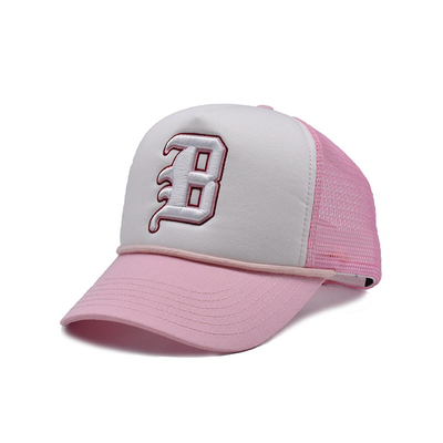 Cappuccio piano del camionista del pannello di Bill High Profile 5 con la chiusura regolabile di Snapback