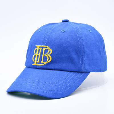 Cappuccio da baseball a 6 pannelli con visore curvo