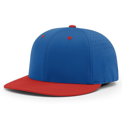 Cappello da baseball personalizzato ricamato Richardson 6 pannello impermeabile laser taglio buco cappello da baseball