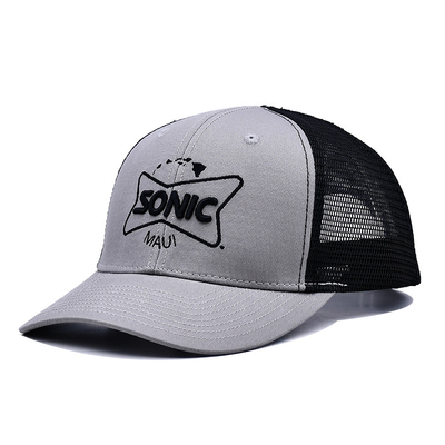 Al dettaglio Cappello da camionista Snapback 6 Cappelli a maglia 3d ricamo Cappello da camionista personalizzato