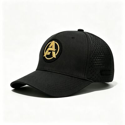 Cappello da golf leggero e regolabile con ricamo piatto personalizzabile per il golf estivo