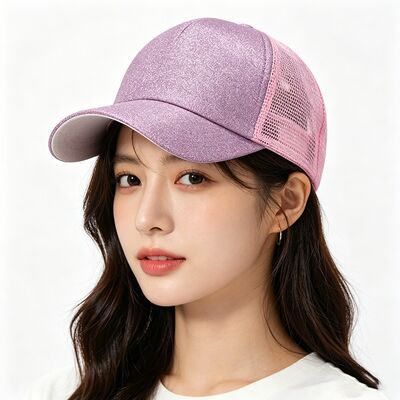 Tutte le stagioni 5 Pannello Trucker Cap Unisex Logo ricamato Stampa a schermo Patch fissato Adattabile adattabile Materiale comodo
