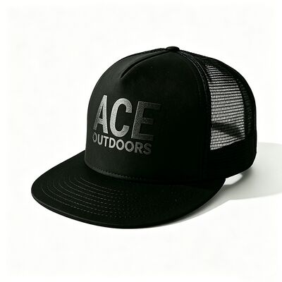 Stampa a schermo Logo 5 pannello Trucker Cap Unisex Comodo Ideale Per tutte le stagioni Adjustabile Testa leggera