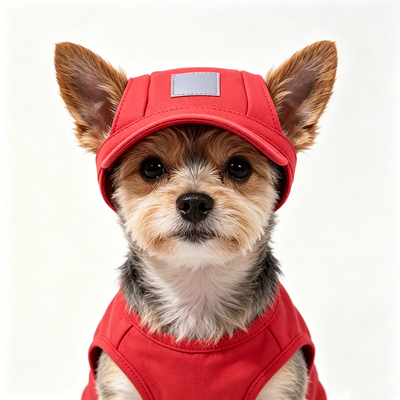 Cappello per animali da compagnia lavaggio a mano raccomandato 50 grammi Peso leggero Confortevole Duraturo Elegante Testa protettiva Ideale per animali domestici