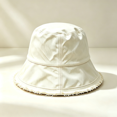 Cappello da pescatore a bordo largo Logo personalizzato Cappello da pescatore a secco di cotone Ideale per la protezione solare durante le attività all'aria aperta