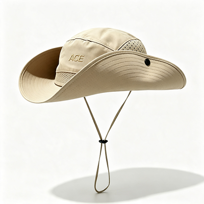 Cappello Boonie Leggero e Traspirante da Esterno con Ampia Visiera per Protezione Solare per Escursionismo, Campeggio e Pesca