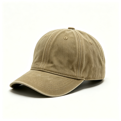 Cappello da papà sportivo con nastro interno in cotone regolabile a 6 pannelli