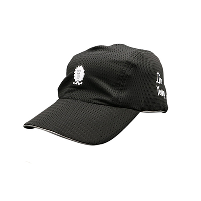 Cappelli regolabili unisex di golf di Dryfit con il modello della pianura della decorazione della maglia