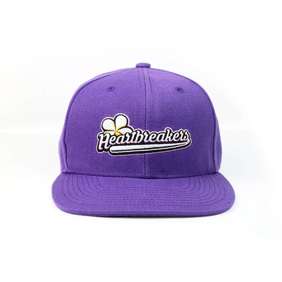 L'acrilico di 100% ha personalizzato i cappelli di Snapback/il cappuccio ed il cappello di Snapback logo del ricamo