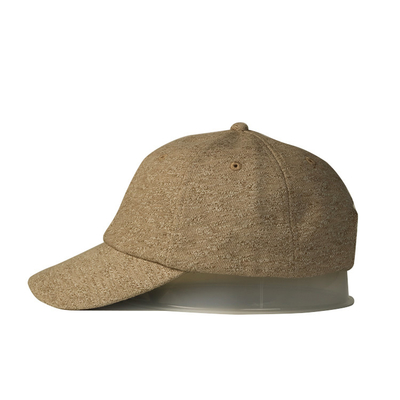 Cinghia curva dei berretti da baseball di logo ricamata abitudine dei cappelli del papà del bordo con il fermaglio del metallo