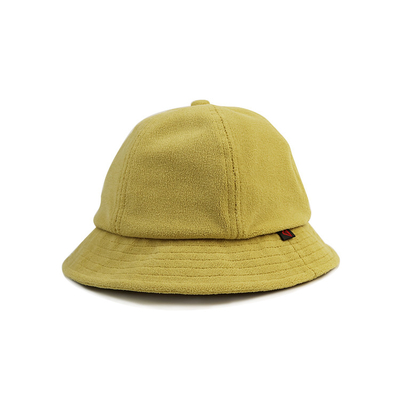 Colore puro normale unisex di dimensione di cappello del secchio del ricamo del modello sveglio del cotone 56-58cm