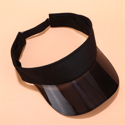 Colore trasparente di Candy dell'anti di sport della fascia della visiera della bici cappello casuale UV di Sun
