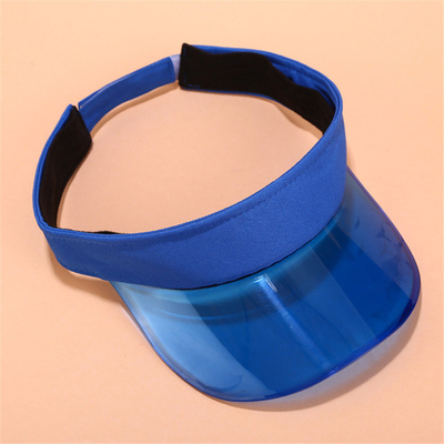 Colore trasparente di Candy dell'anti di sport della fascia della visiera della bici cappello casuale UV di Sun