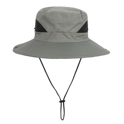 cappello all'aperto di Sun di 58cm con cappello pieghevole del secchio di pesca del bordo di protezione l'ampio