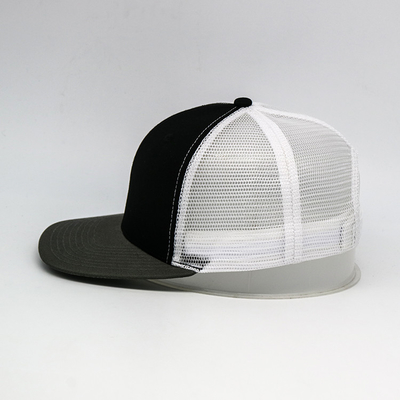 Cotone 100% 6 adulti regolabili dei cappelli di Snapback del cappuccio di Mesh Hip Pop Flat Visor del pannello