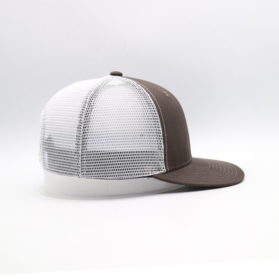 Cappuccio hip-hop del cotone solido per il bordo piano regolabile del cappello di Snapback degli uomini