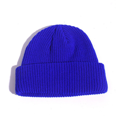 Adatti a donne hip-hop di Beanie Knitted Hat Men Skullcap i cappelli senza bordo caldi dei Beanies dell'inverno