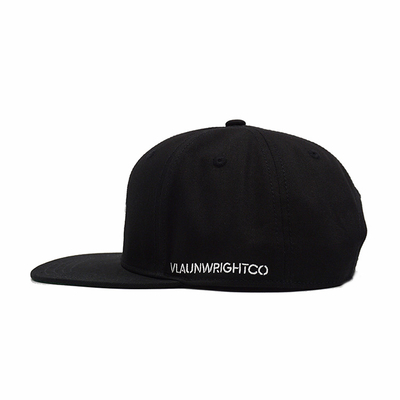 Il cappuccio piano unisex di Snapback del bordo ha impresso il ODM di plastica del fermaglio del modello