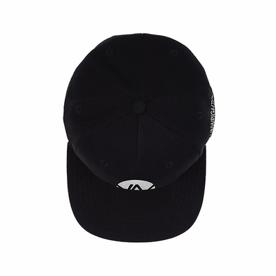 Il cappuccio piano unisex di Snapback del bordo ha impresso il ODM di plastica del fermaglio del modello