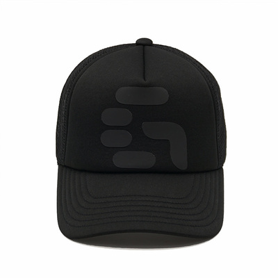 Il camionista nero di sport del pannello della maglia 5 ricopre schiuma regolabile Mesh Cap della corona delle donne e degli uomini l'alta