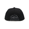 Cappelli unisex regolabili BSCI del ricamo di logo del bordo del cappuccio piano su ordinazione di Snapback