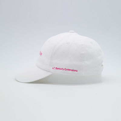 Un ricamo su ordinazione Logo Baseball Cap, cinghia mentale di 6 pannelli dell'OEM di sport all'aperto delle donne degli uomini