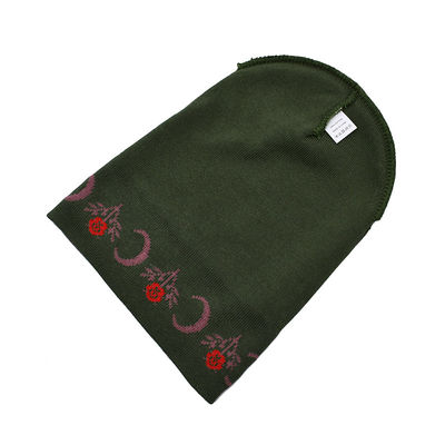 Logo Winter Beanie Hats su ordinazione 58CM casuali per gli uomini e le donne riscalda il cappuccio Cuffed tricottato accogliente del cranio