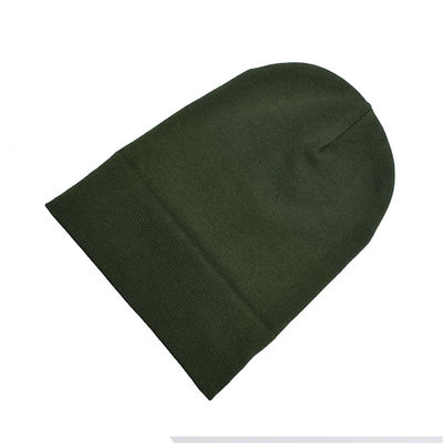 Logo Winter Beanie Hats su ordinazione 58CM casuali per gli uomini e le donne riscalda il cappuccio Cuffed tricottato accogliente del cranio