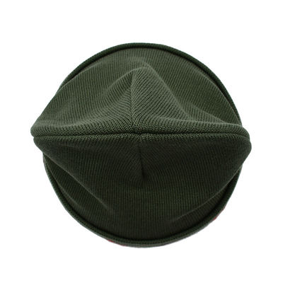 Logo Winter Beanie Hats su ordinazione 58CM casuali per gli uomini e le donne riscalda il cappuccio Cuffed tricottato accogliente del cranio