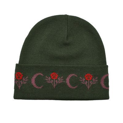 Logo Winter Beanie Hats su ordinazione 58CM casuali per gli uomini e le donne riscalda il cappuccio Cuffed tricottato accogliente del cranio