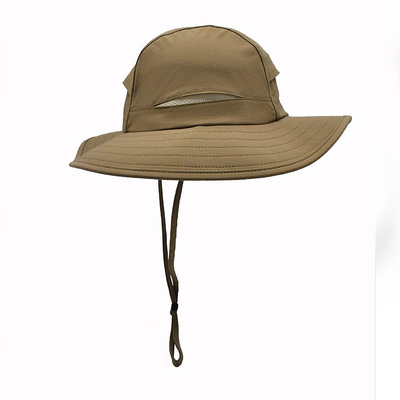 Parasole per colore su misura corona media che pesca il cotone del cappello del secchio