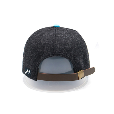 Cappelli piani in bianco su misura di Snapback del bordo per Autumn And Winter