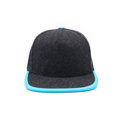 Cappelli piani in bianco su misura di Snapback del bordo per Autumn And Winter