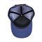 Metallo Logo Blue Snapback Trucker Cap con la fascia del cotone