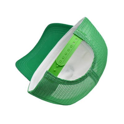 Schermo che stampa la curva piana affigguta del tessuto su ordinazione del poliestere del cotone del cappuccio del camionista del pannello della toppa 5
