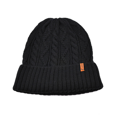 Cappelli di lana di poliestere acrilico Merino cappelli di cappello di tessuto comune