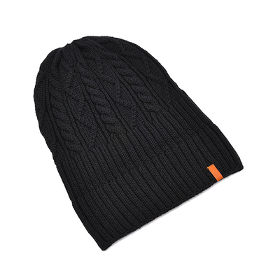 Cappelli di lana di poliestere acrilico Merino cappelli di cappello di tessuto comune