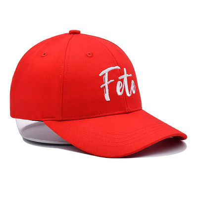 Cappelli da baseball in plastica con fascia di cotone 100% poliestere di nylon