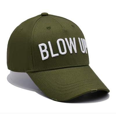 Suotband personalizzato cappelli da baseball ricamati 68cm 100% cotone poliestere nylon
