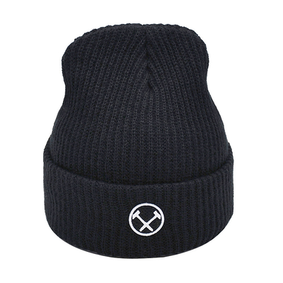 Cappelli a maglia personalizzati Cappelli d'inverno caldi da uomo classici