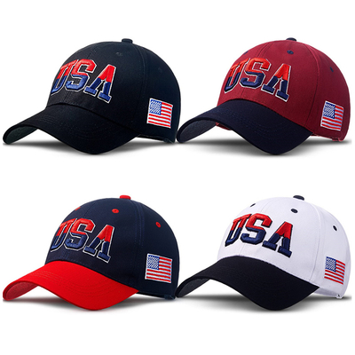 Imballaggio 1 PCS/PP Bag 6 Cappelli da baseball ricamati con occhiali personalizzati