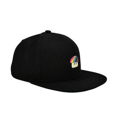 OEM di alta qualità personalizzato piatto / 3d ricamo logo cappelli snapback gorras Custom cotone 5/6 pannello cappelli snapbacks