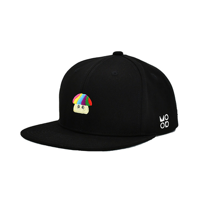 OEM di alta qualità personalizzato piatto / 3d ricamo logo cappelli snapback gorras Custom cotone 5/6 pannello cappelli snapbacks