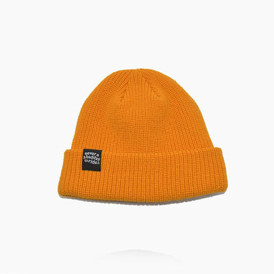 Cappelli da cappello da maglia gialli personalizzati da 58 cm per inverno per adulti unisex