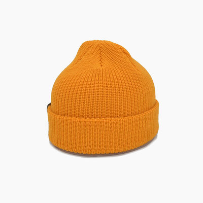 Cappelli da cappello da maglia gialli personalizzati da 58 cm per inverno per adulti unisex