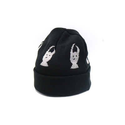 OEM BSCI Cappelli a maglia unisex con modello ricamato