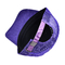 Personalizzazione 5 Pannello Trucker Cap Visore occhielli curvi Purple Mesh Cappello Colore Logo Personalizzare