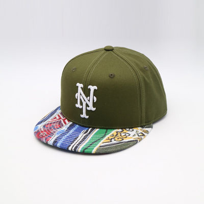 Moda Disegno personalizzato Snapback/ cappello da baseball/ cappello e cappello da uomo con ricamo 3D e logo della visiera